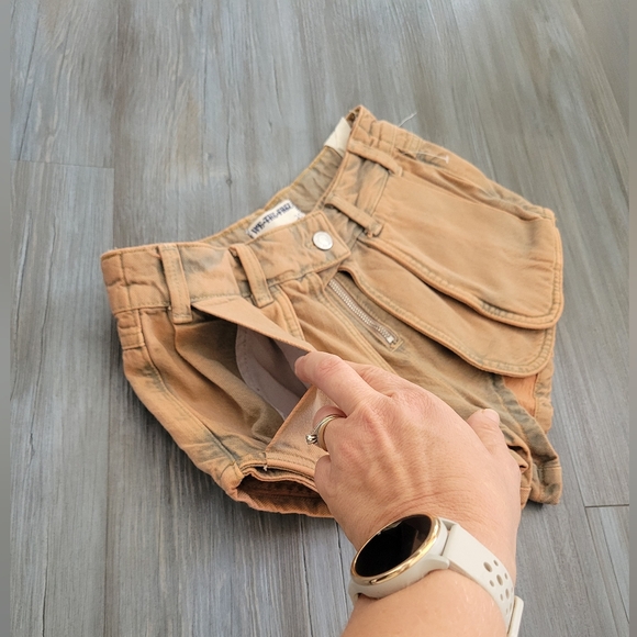 BNWOT Free People We the People Prince Street denim Shorts - Picture 10 of 12